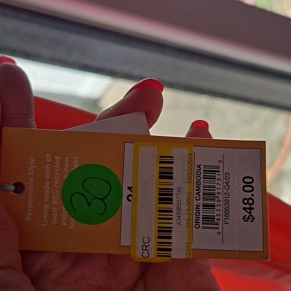 PEACH One Piece Swimsuit with Plunging V-Neckline and Ruched Waist - Picture 4 of 5